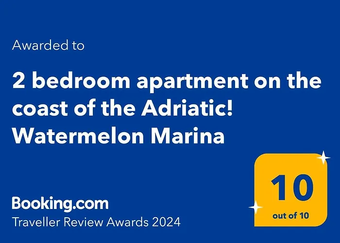 2 Bedroom Apartment On The Coast Of The Adriatic! Watermelon Marina